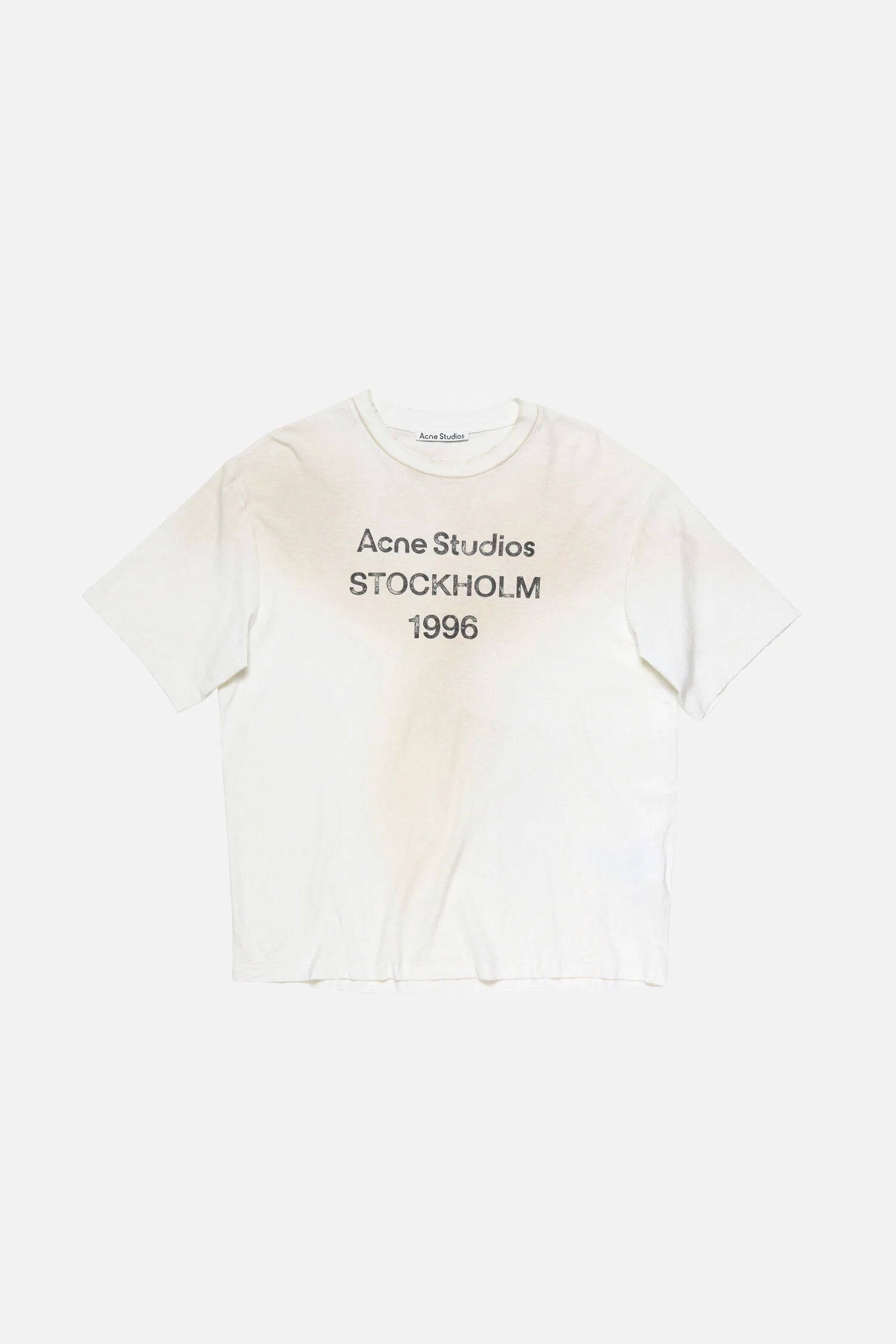 ACNE SPRAYED 1996 LOGO T-SHIRT