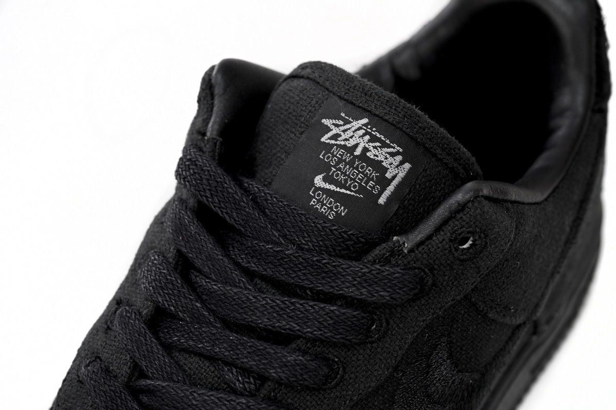 Nike x Stüssy Air Force 1 Low Triple Black