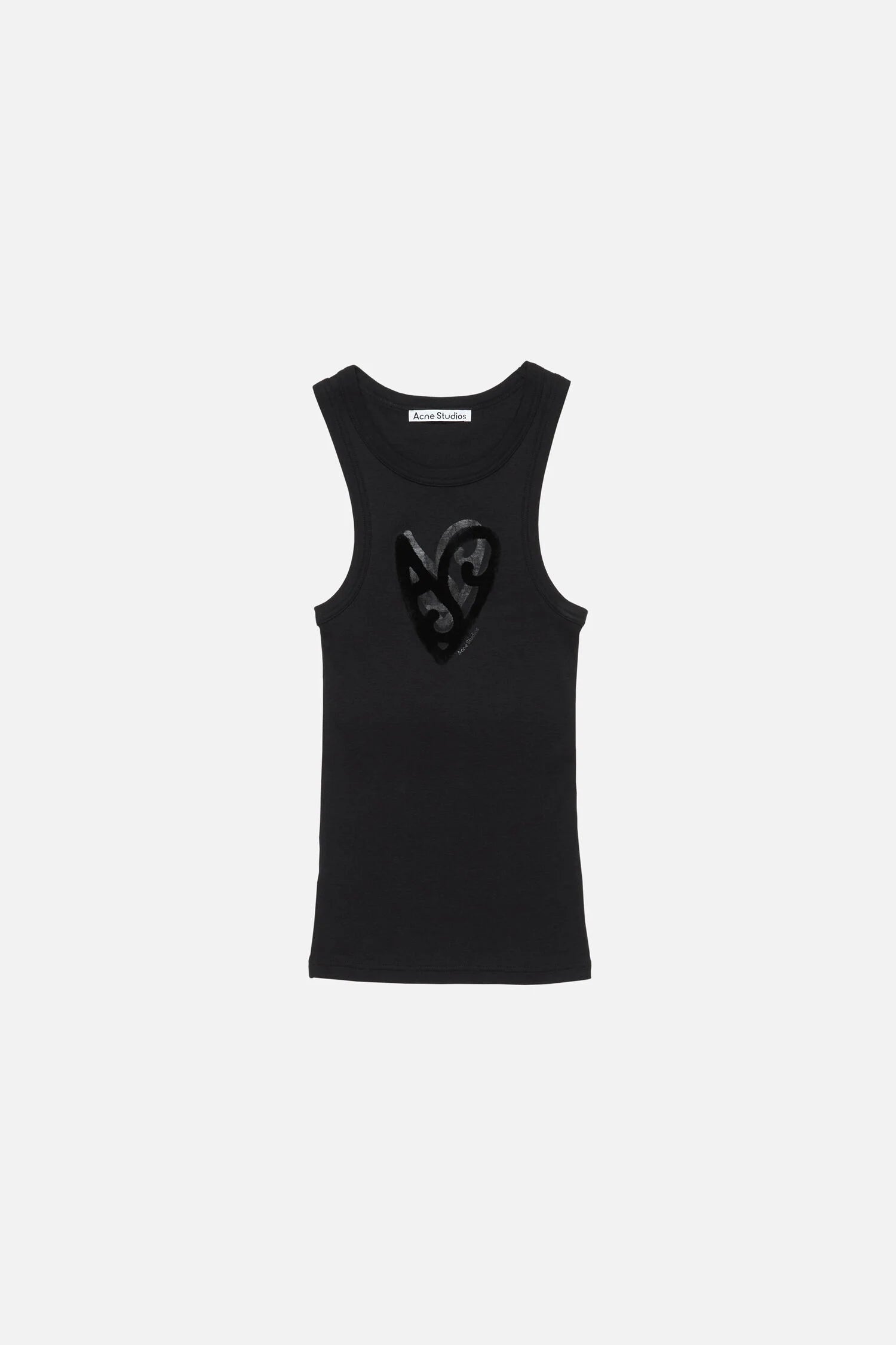 ACNE HEART LOGO TANK TOP