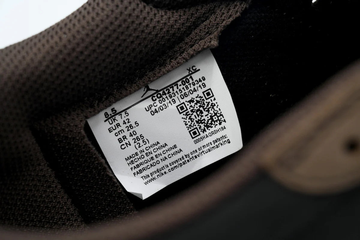 TRAVIS SCOTT X AIR JORDAN 1 LOW OG “MOCHA”