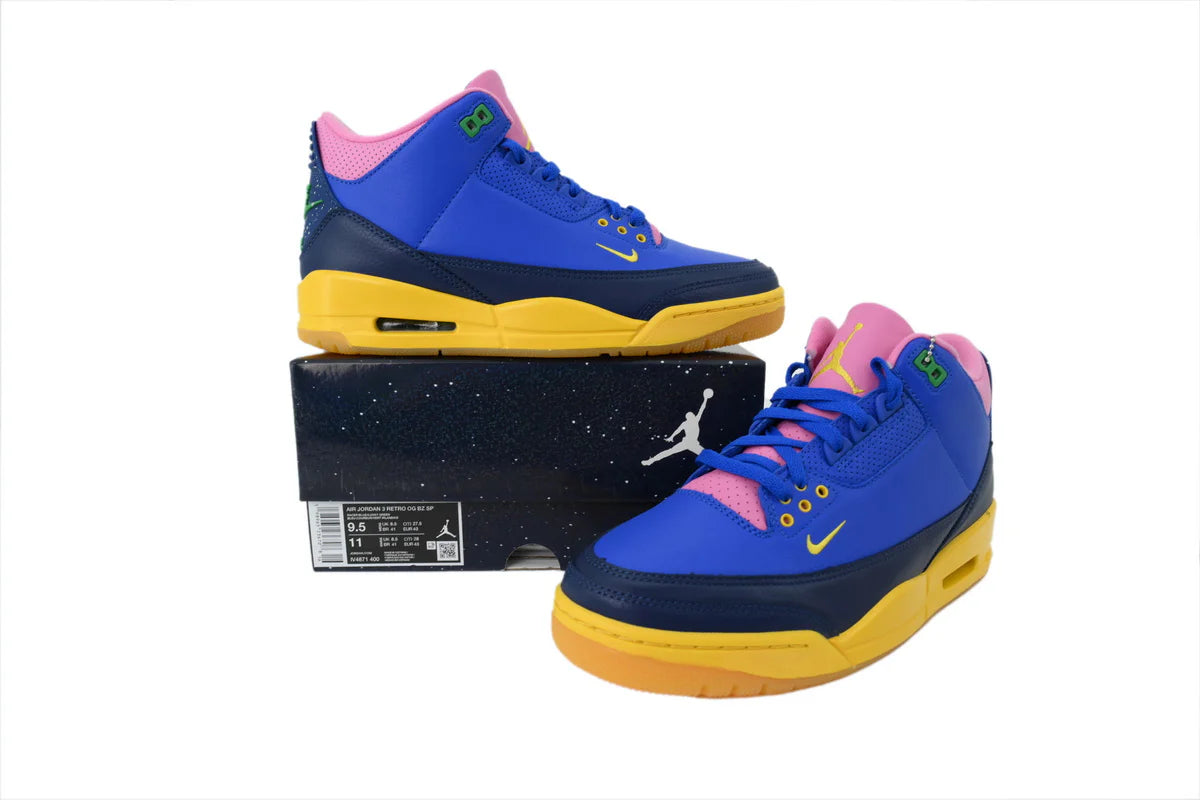 J BALVIN X AIR JORDAN 3 RETRO “RIO”