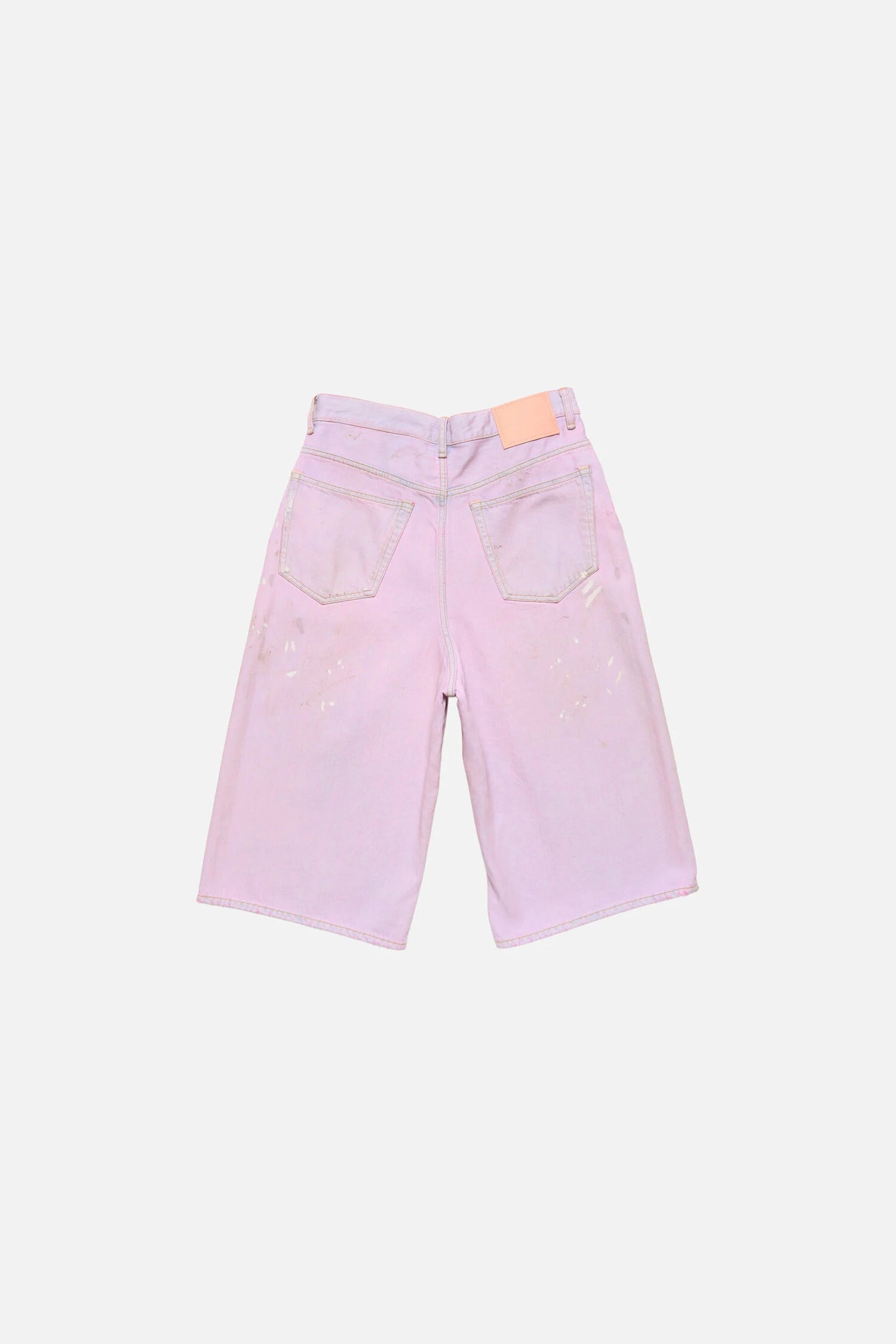 ACNE PINK DENIM SHORTS