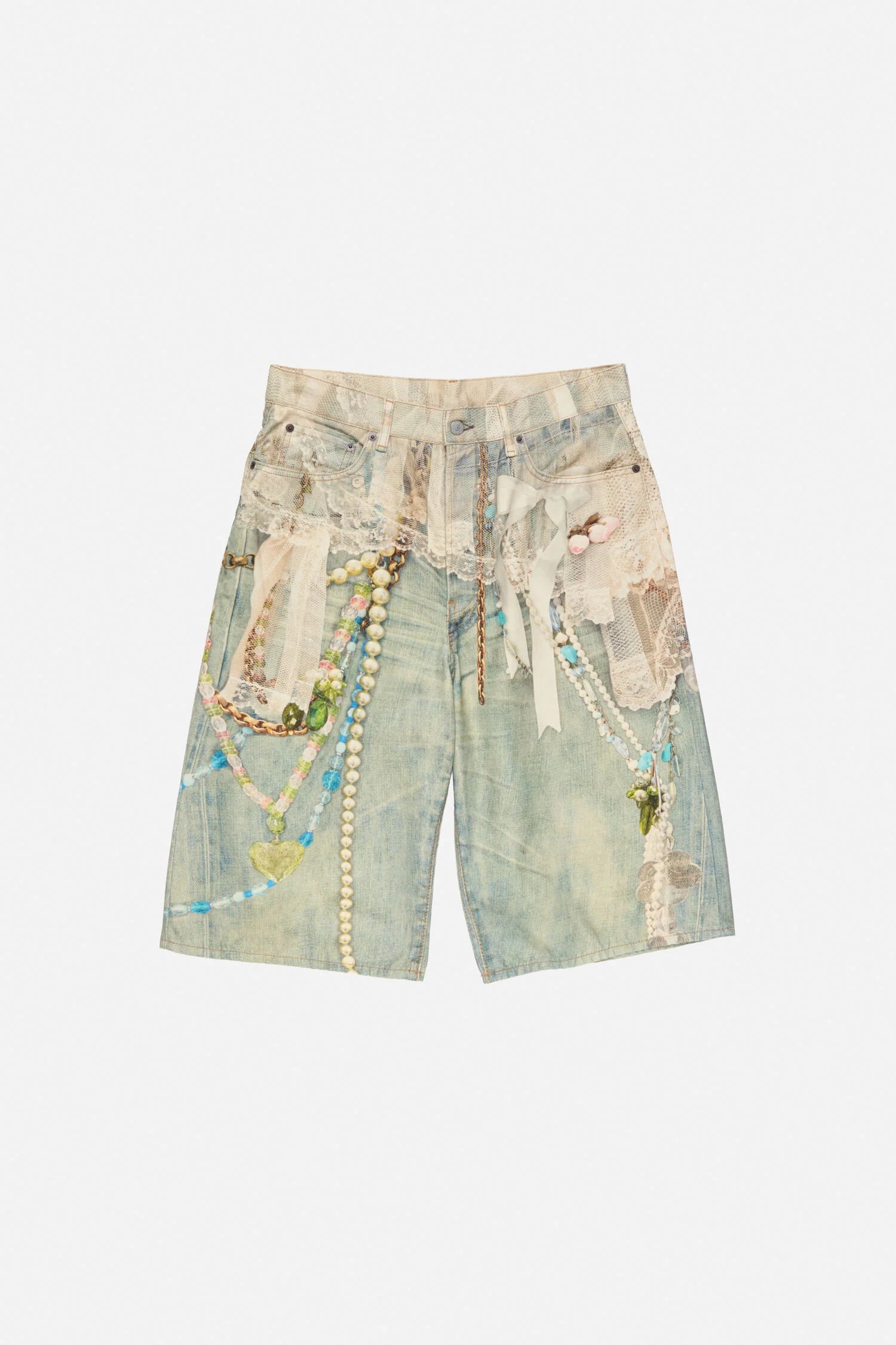 ACNE DENIM SHORTS