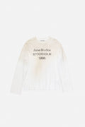 ACNE SPRAYED 1996 LOGO LONG SLEEVE