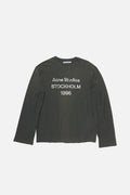 ACNE SPRAYED 1996 LOGO LONG SLEEVE