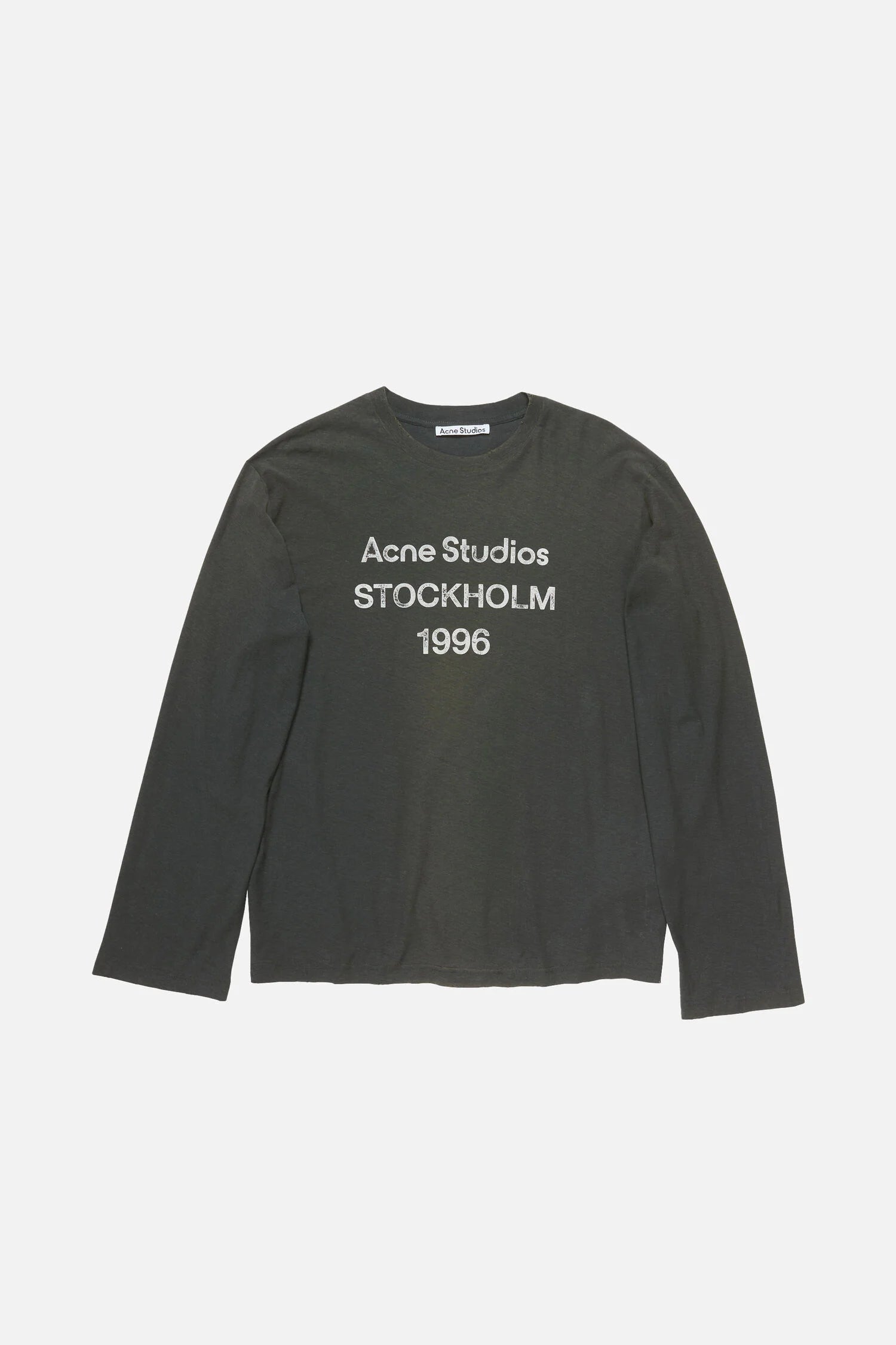 ACNE SPRAYED 1996 LOGO LONG SLEEVE