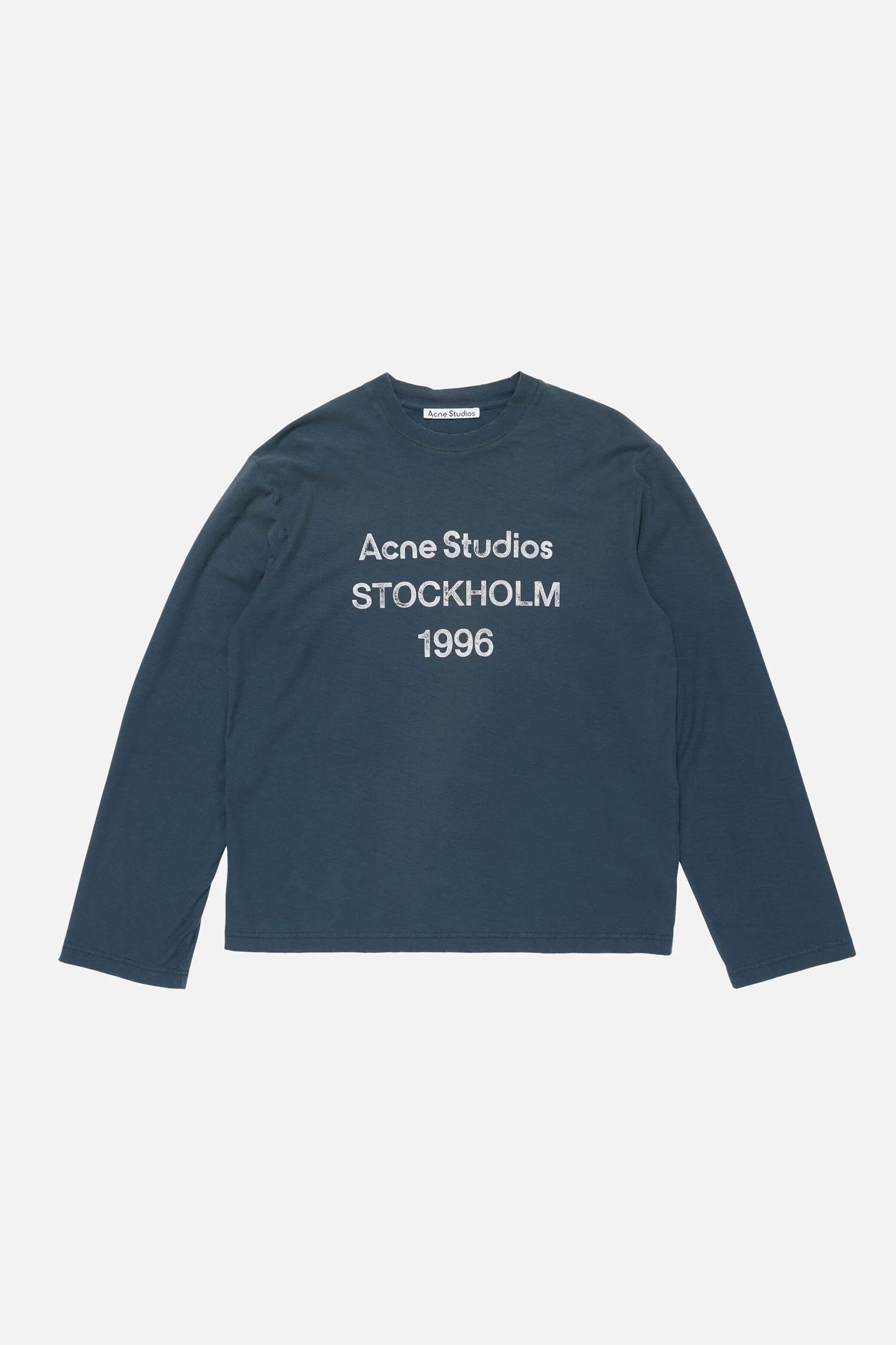 ACNE SPRAYED 1996 LOGO LONG SLEEVE