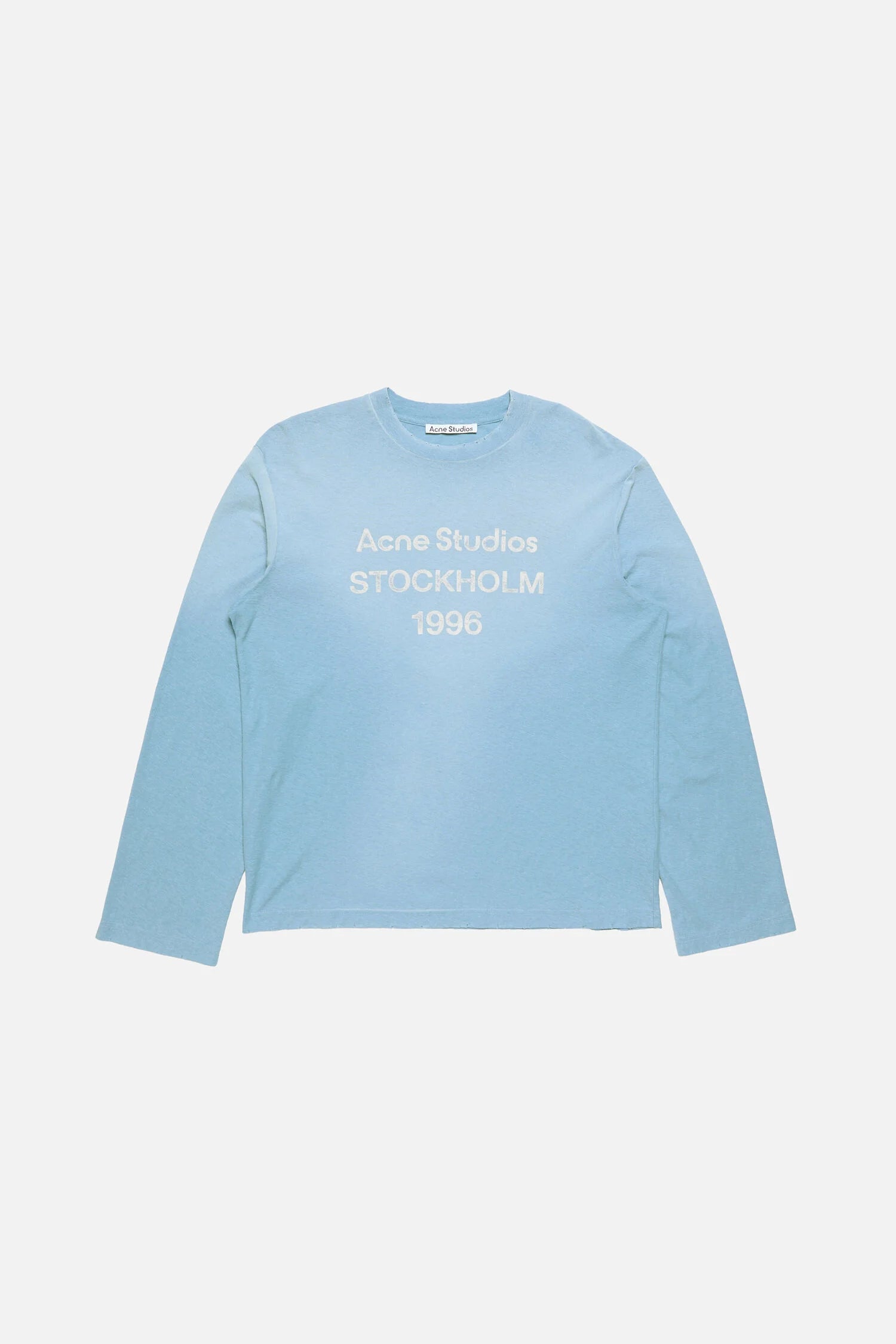 ACNE SPRAYED 1996 LOGO LONG SLEEVE