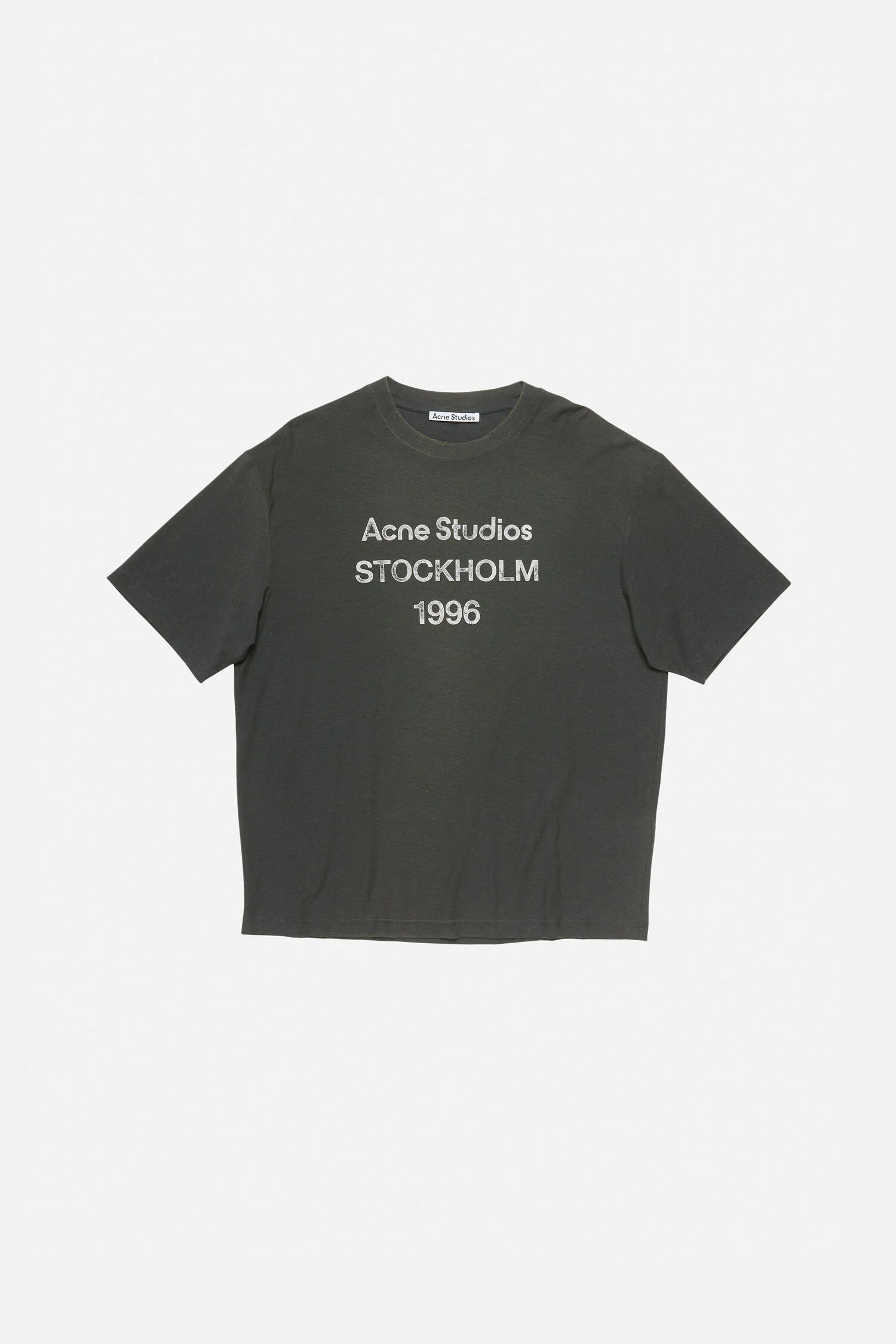 ACNE SPRAYED 1996 LOGO T-SHIRT