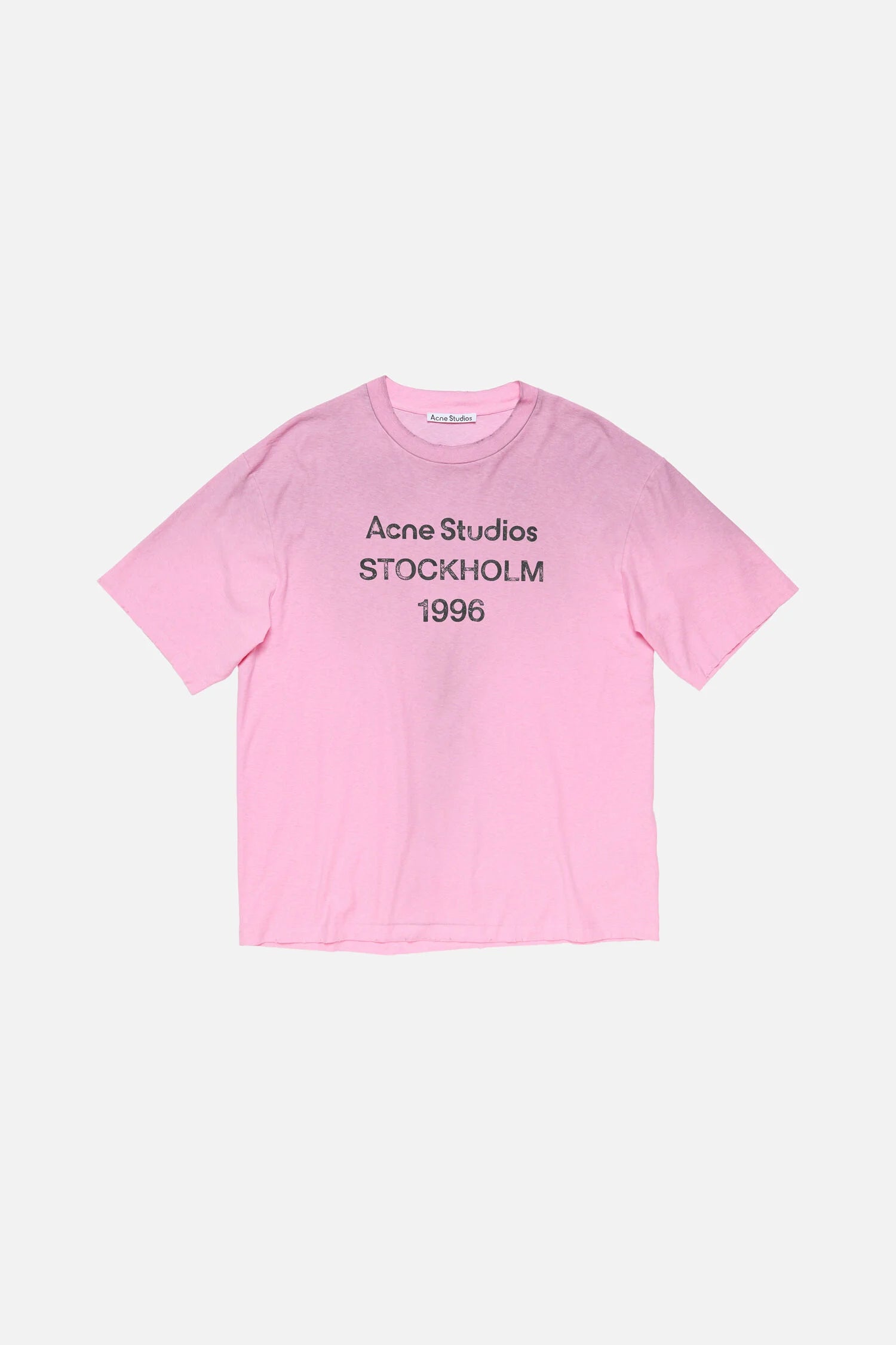 ACNE SPRAYED 1996 LOGO T-SHIRT