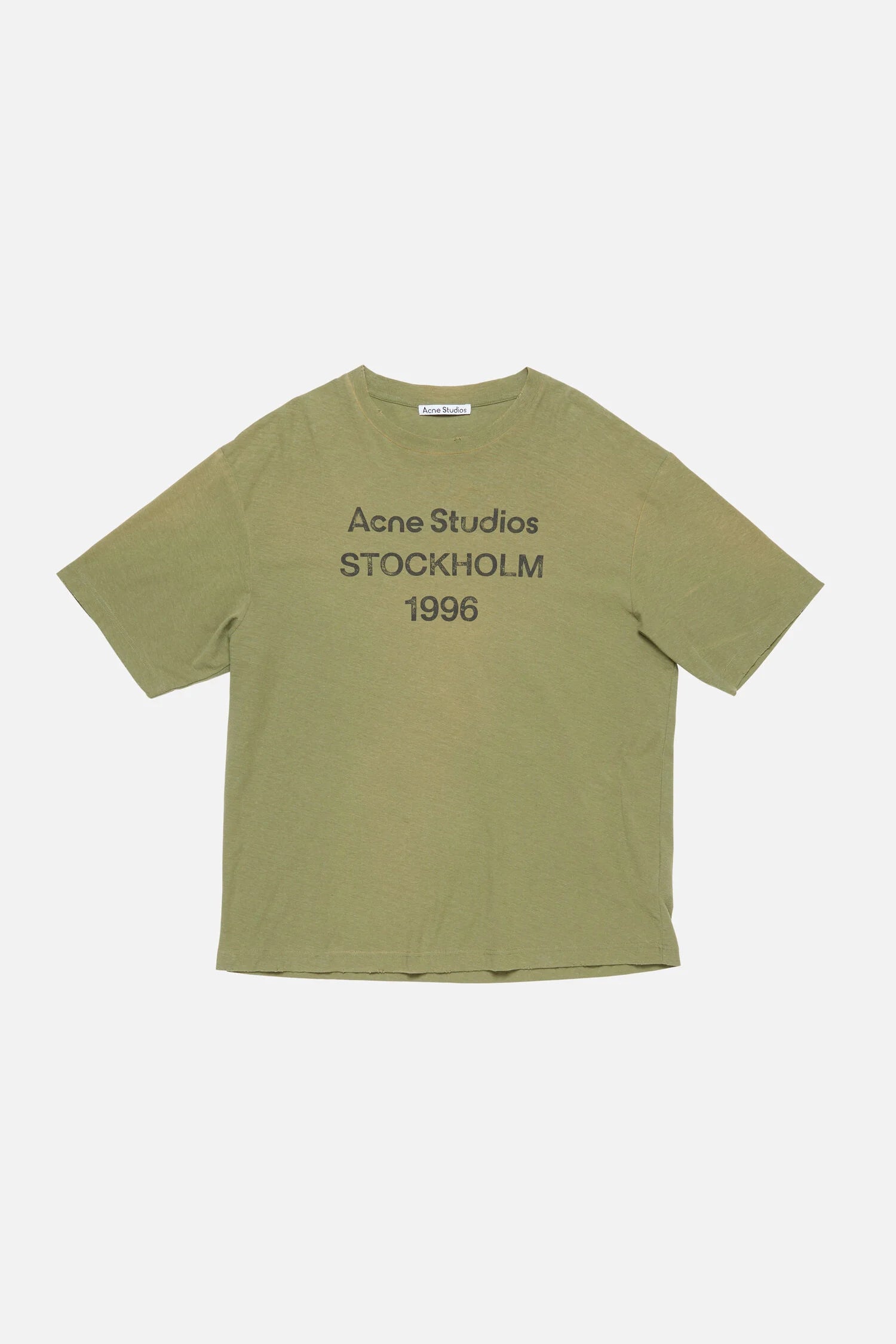 ACNE SPRAYED 1996 LOGO T-SHIRT