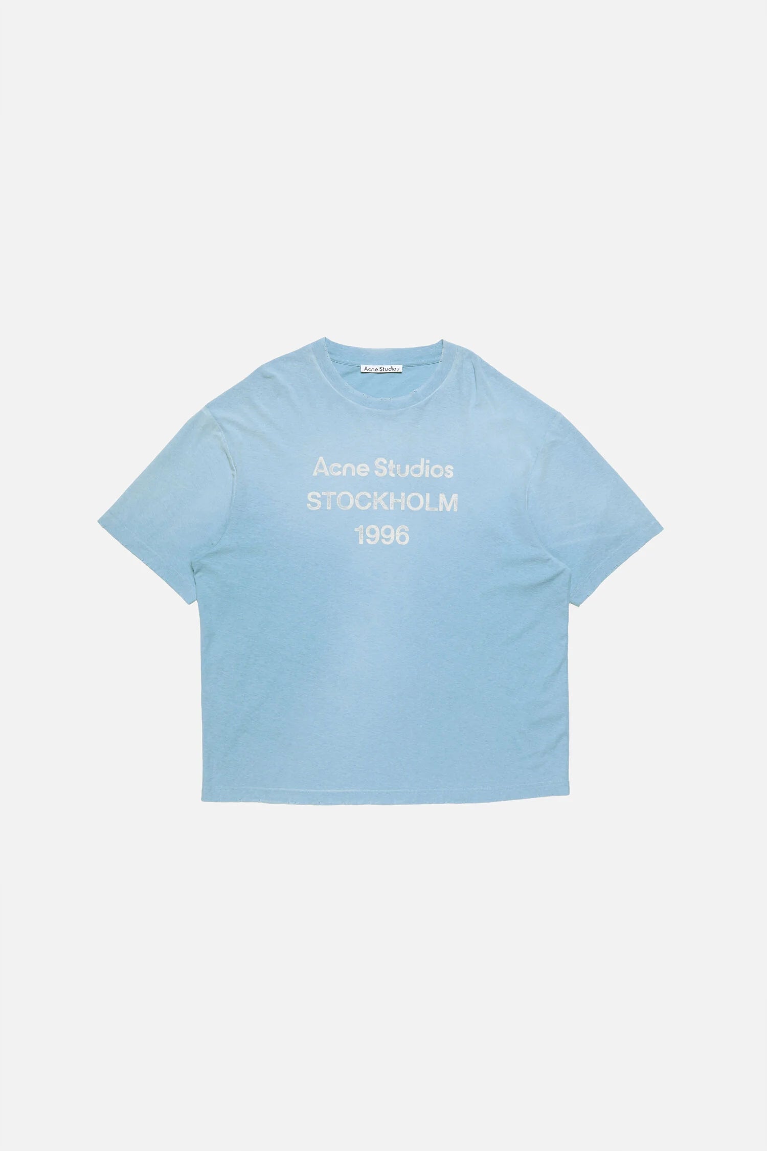ACNE SPRAYED 1996 LOGO T-SHIRT