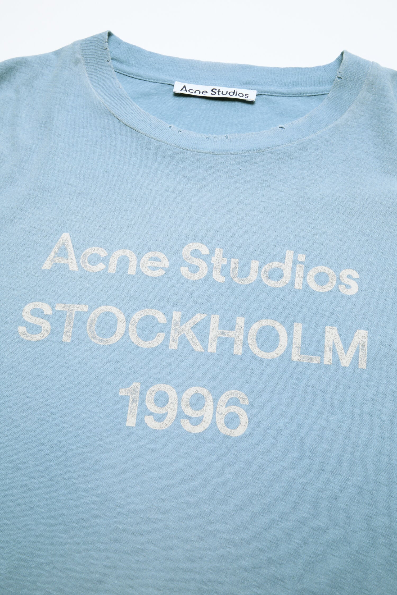 ACNE SPRAYED 1996 LOGO T-SHIRT