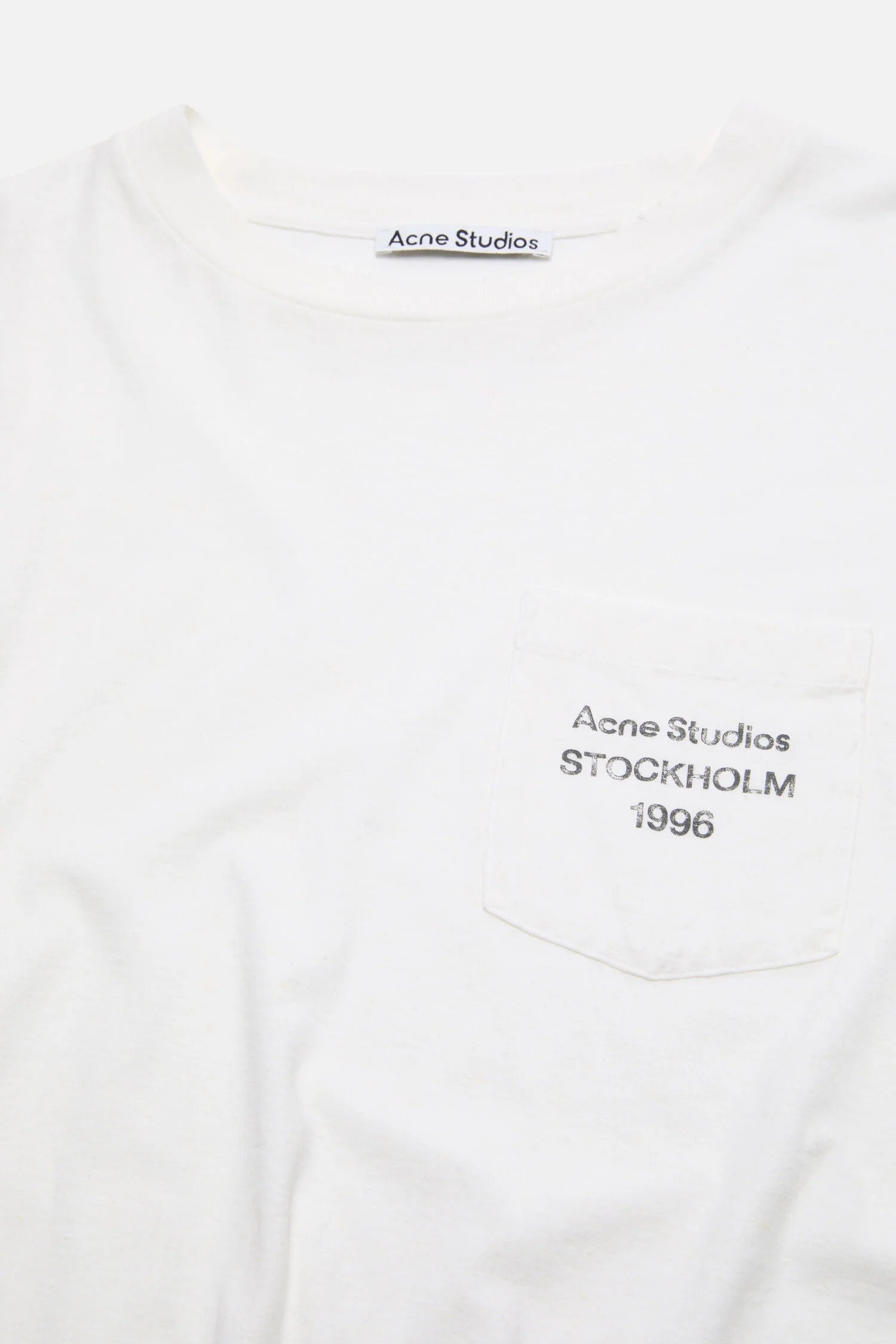 ACNE LOGO T-SHIRT