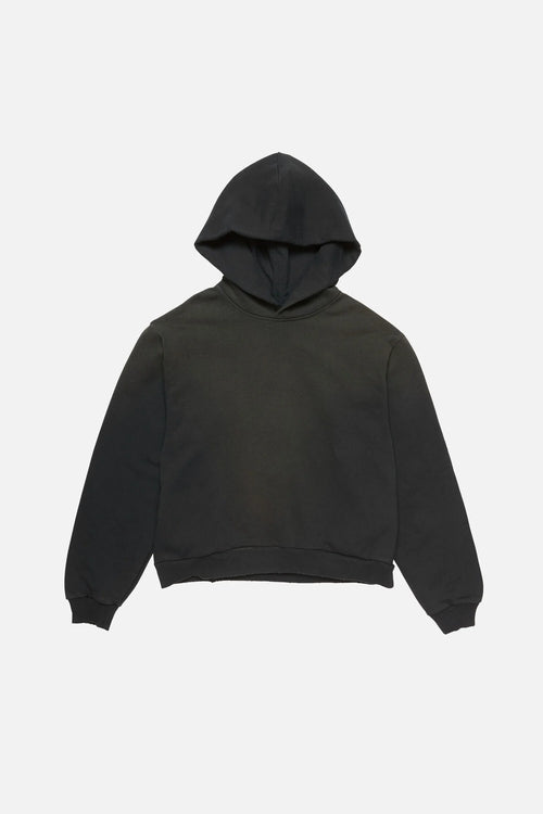 ACNE FLEECE LOGO HOODIE