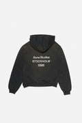 ACNE FLEECE LOGO HOODIE