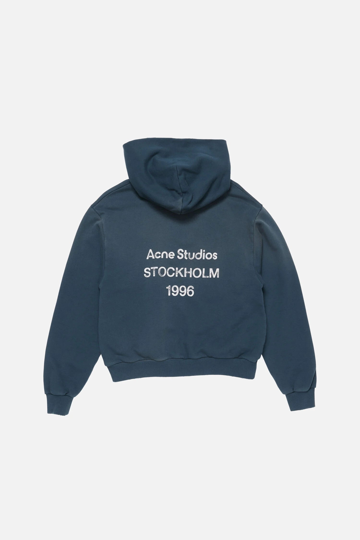 ACNE FLEECE LOGO HOODIE