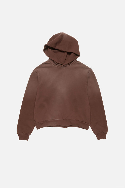 ACNE FLEECE LOGO HOODIE