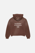 ACNE FLEECE LOGO HOODIE