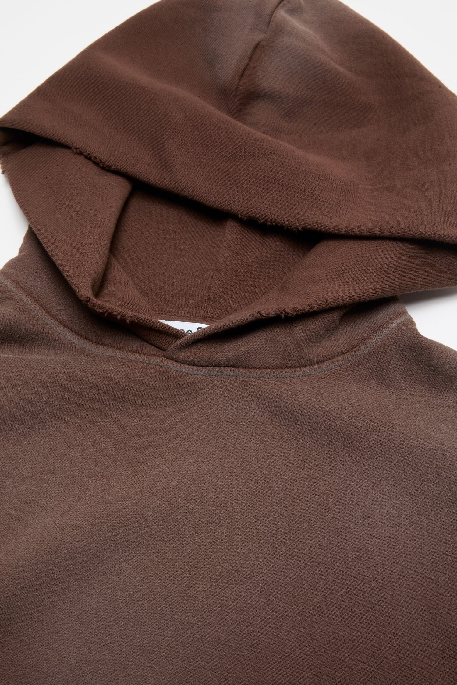 ACNE FLEECE LOGO HOODIE