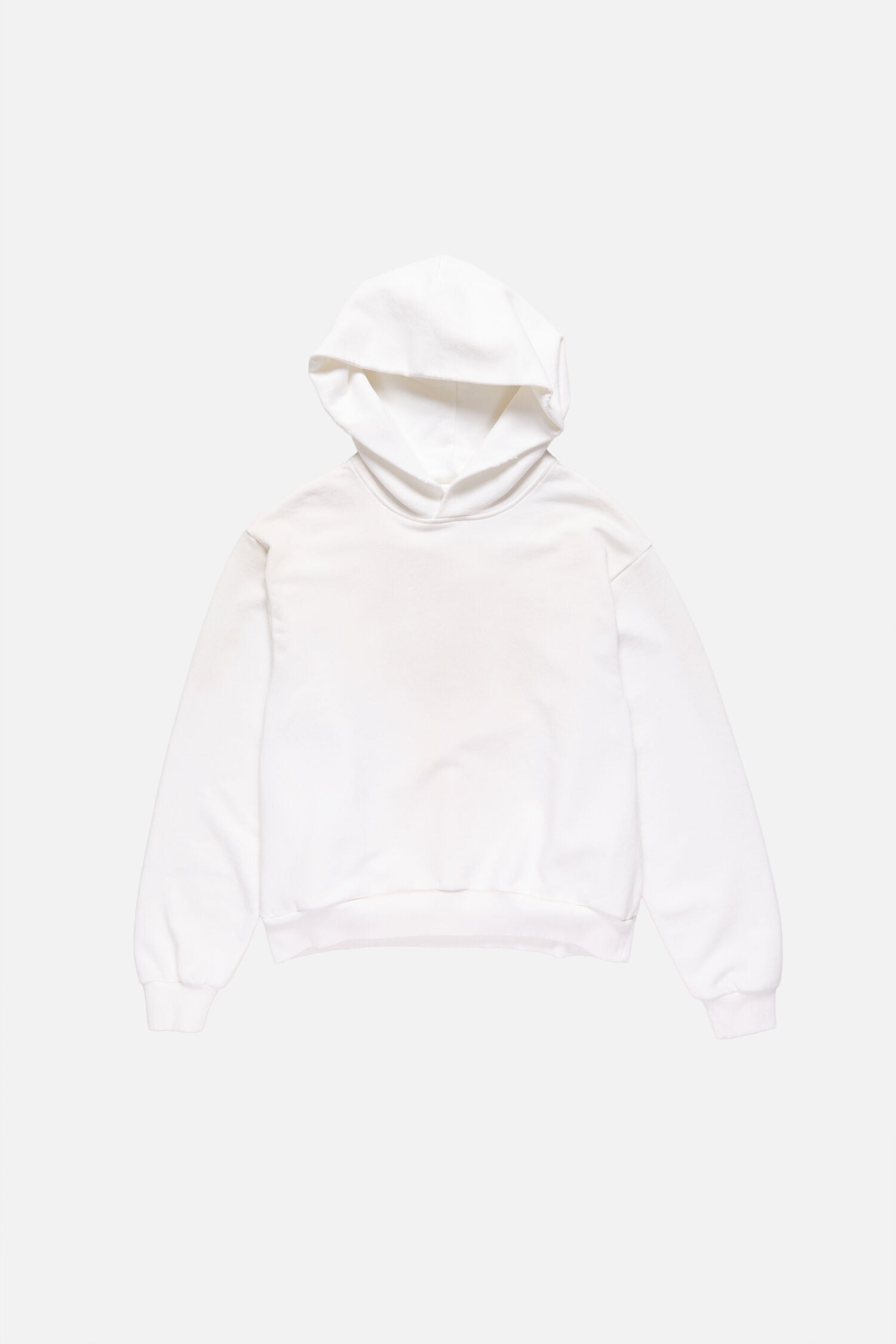 ACNE FLEECE LOGO HOODIE