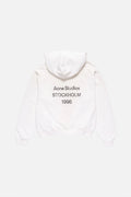 ACNE FLEECE LOGO HOODIE