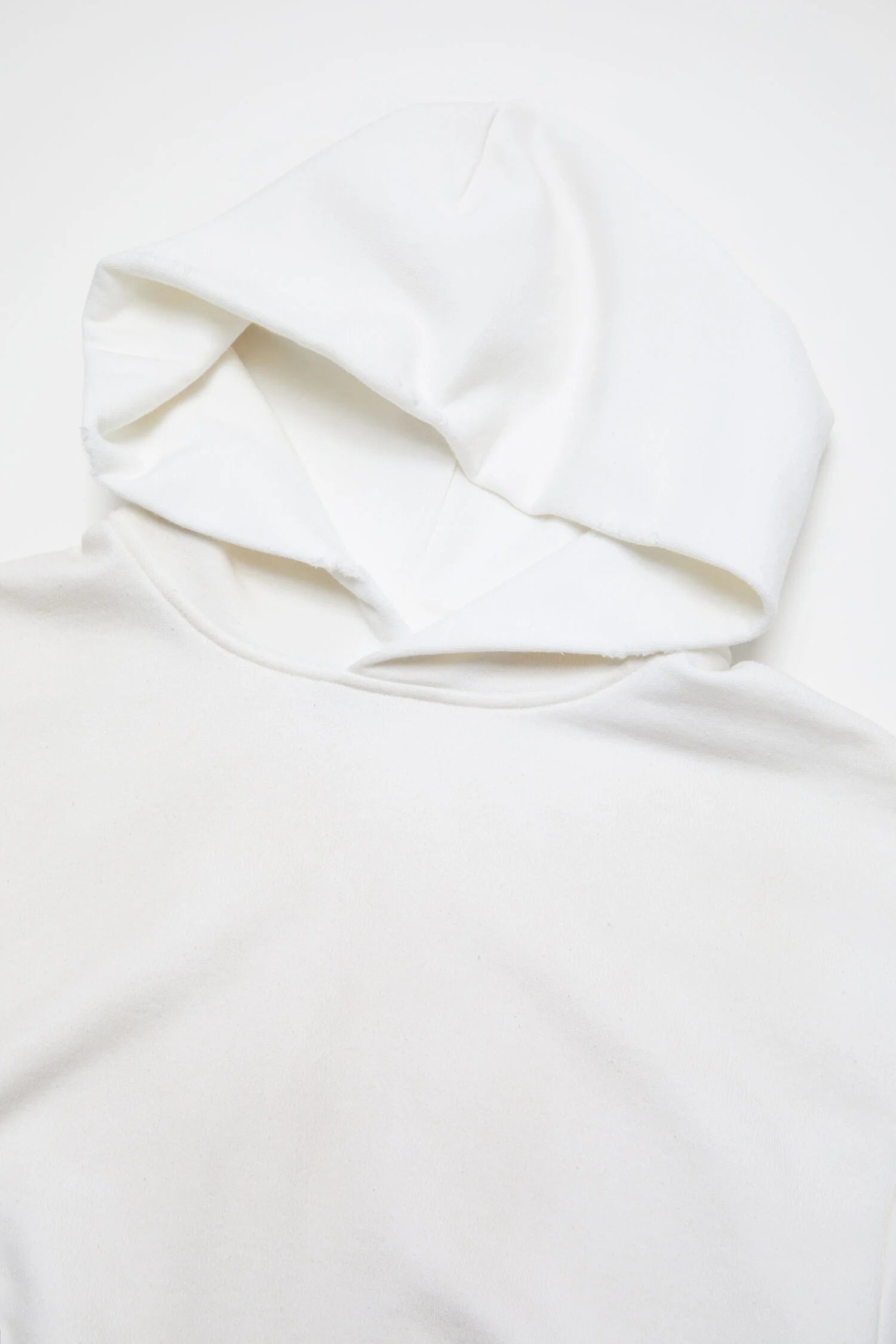 ACNE FLEECE LOGO HOODIE