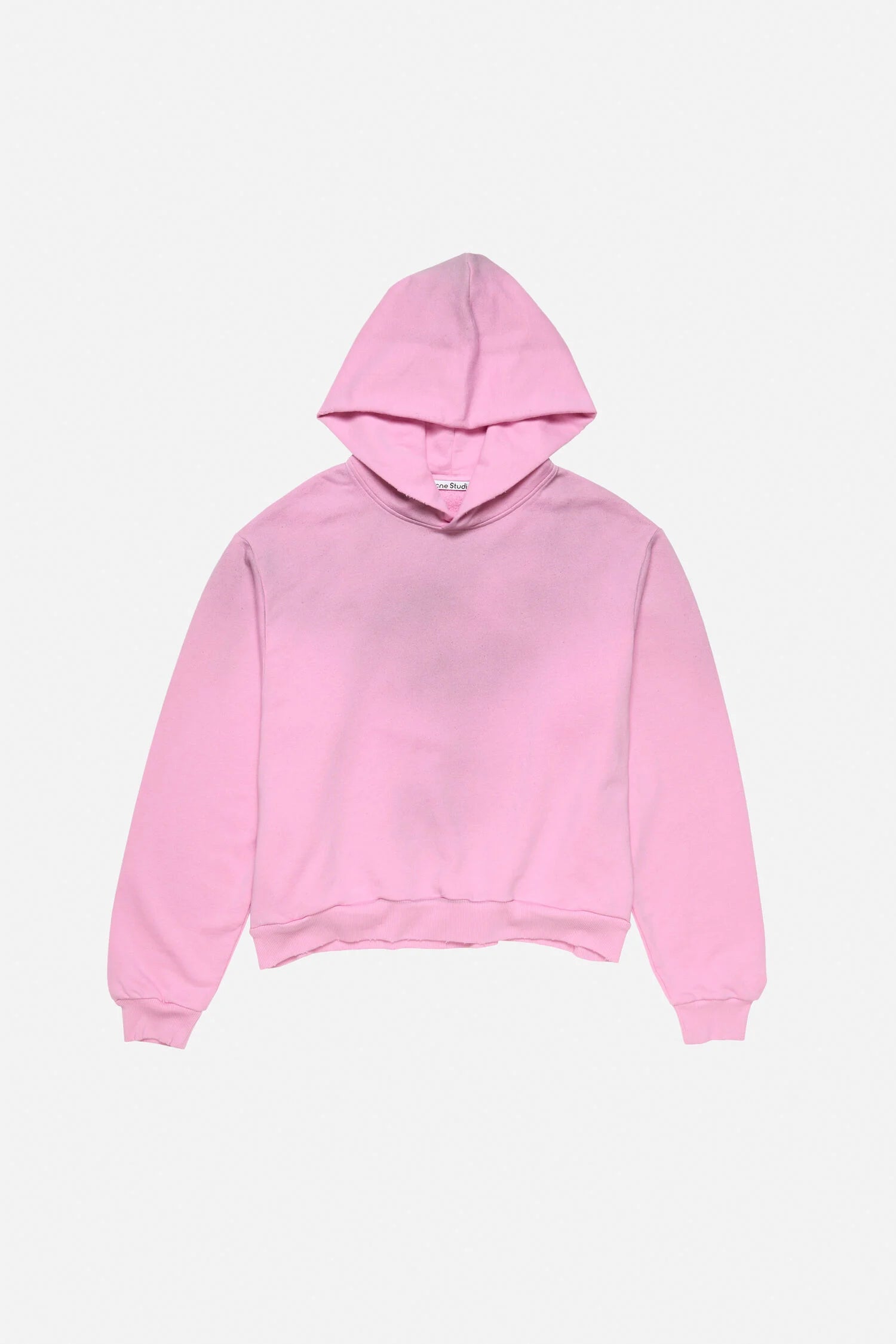ACNE FLEECE LOGO HOODIE