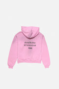 ACNE FLEECE LOGO HOODIE
