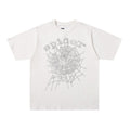 SP5DER RHINESTONE WEB TEE