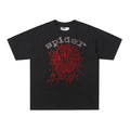 SP5DER RHINESTONE WEB TEE